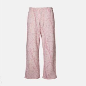 Straight Leg Sweatpants - Bubblegum Camo